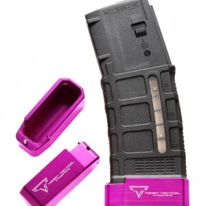 Taran Tactical TTI PMAG Extension AR 15 - Purple